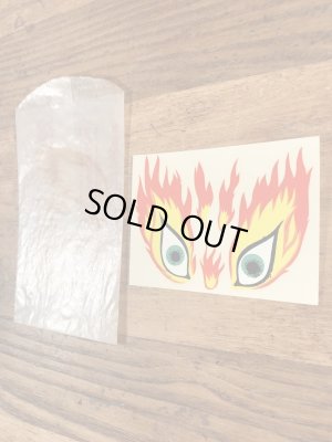 Impko社製のFire Eyesの60’sヴィンテージウォータースライドデカール