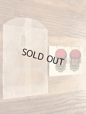 Impko社製のキューティの60年代ビンテージ水張りステッカー