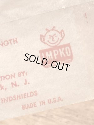 Impko社製のインディアンの60年代ビンテージ水張りステッカー