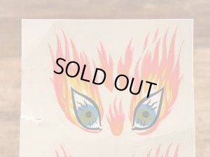 Impko社製のファイヤーアイの60年代ビンテージ水張りステッカー