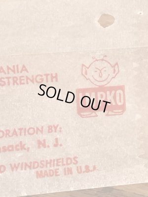 Impko社製のタイガーの60年代ビンテージ水張りステッカー