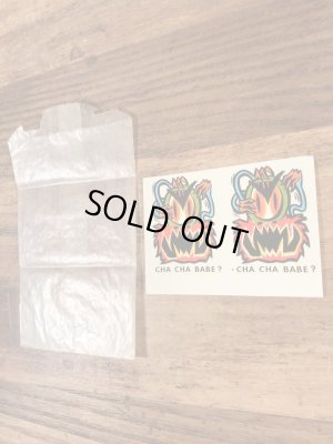 Impko社製のCha Cha Babe?の60’sヴィンテージウォータースライドデカール