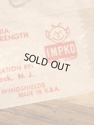 Impko社製のモンスターの60年代ビンテージ水張りステッカー