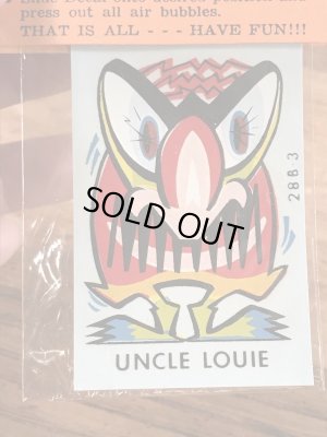 Impko社製のUncle Louieの50’sヴィンテージウォータースライドデカール
