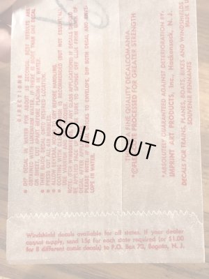 Impko社製のOh Yeah!の60’sヴィンテージウォータースライドデカール