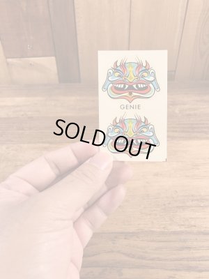 Impko社製のGenieの60’sヴィンテージウォータースライドデカール