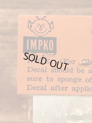 Impko社製のUncle Louieの50’sヴィンテージウォータースライドデカール