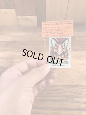 Impko社製のUncle Louieの50’sヴィンテージウォータースライドデカール