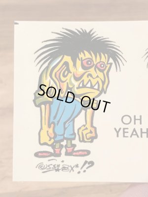 Impko社製のモンスターの60年代ビンテージ水張りステッカー