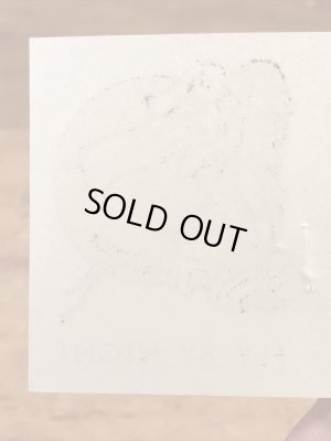 Impko社製のハゲタカの60年代ビンテージ水張りステッカー