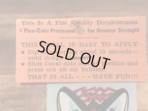 Impko社製のアンクルルーイの50年代ビンテージ水張りステッカー