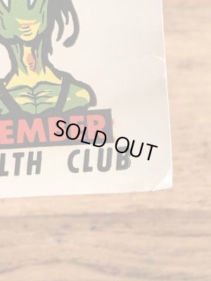 Impko社製のMember Health Clubの60’sヴィンテージウォータースライドデカール