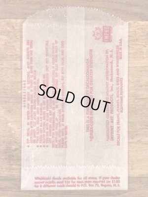 Impko社製のヤムヤムの60年代ビンテージ水張りステッカー