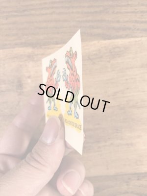 Impko社製のFrom Outer Spaceの60’sヴィンテージウォータースライドデカール