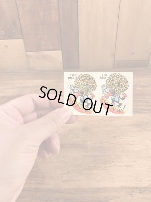 Impko社製のザブレインの60年代ビンテージ水張りステッカー