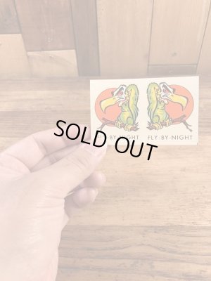 Impko社製のFly By Nightの60’sヴィンテージウォータースライドデカール