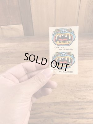 Impko社製のモンスターの60年代ビンテージ水張りステッカー