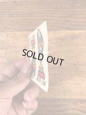 Impko社製のメンバーヘルスクラブの60年代ビンテージ水張りステッカー