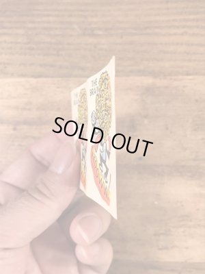 Impko社製のザブレインの60年代ビンテージ水張りステッカー