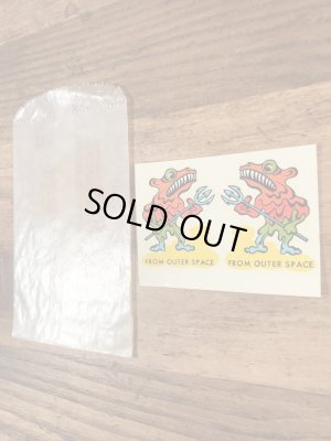 Impko社製のFrom Outer Spaceの60’sヴィンテージウォータースライドデカール