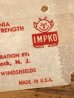 Impko社製のバードの60年代ビンテージ水張りステッカー