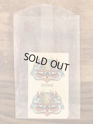 Impko社製のGenieの60’sヴィンテージウォータースライドデカール