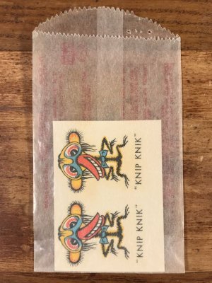 Impko社製のKnip Knikの60’sヴィンテージウォータースライドデカール