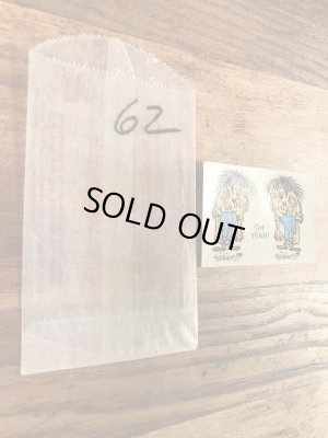 Impko社製のモンスターの60年代ビンテージ水張りステッカー