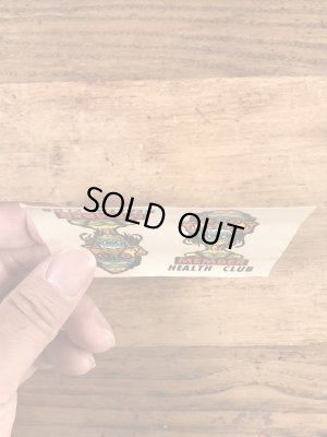 Impko社製のMember Health Clubの60’sヴィンテージウォータースライドデカール