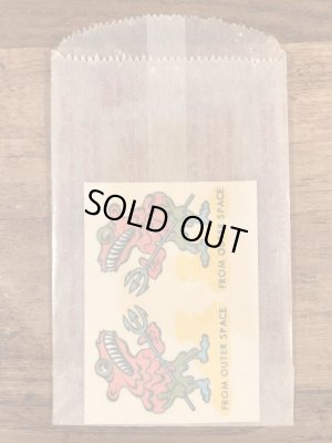 Impko社製のFrom Outer Spaceの60’sヴィンテージウォータースライドデカール