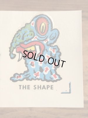 Impko社製のThe Shapeの60’sヴィンテージウォータースライドデカール