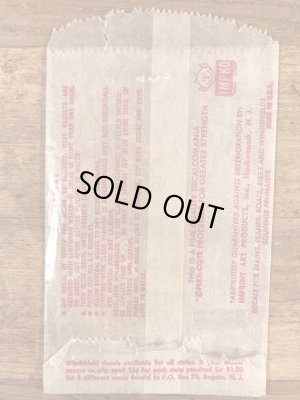 Impko社製のハゲタカの60年代ビンテージ水張りステッカー