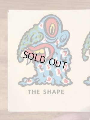 Impko社製のザシェイプの60年代ビンテージ水張りステッカー