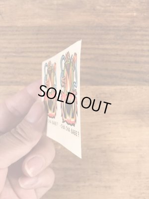 Impko社製のCha Cha Babe?の60’sヴィンテージウォータースライドデカール