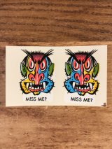 Impko “Miss Me?” Water Slide Decal　ミスミー？　ビンテージ　水張りステッカー　ウォータースライドデカール　60年代