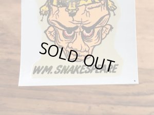 Monte社製のWM.Snakespeareの50’sヴィンテージウォータースライドデカール