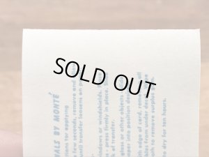 Monte'社製のLike...Boo!の50’sヴィンテージウォータースライドデカール