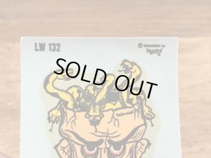 Monte社製のWMシェイクスピアの50年代ビンテージ水張りステッカー