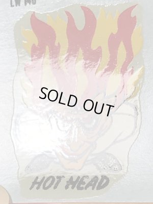 Monte社製のホットヘッドの50年代ビンテージ水張りステッカー