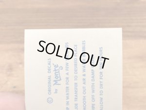 Monte社製のHot Headの50’sヴィンテージウォータースライドデカール