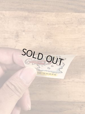 Impko社製のThe Shapeの50’sヴィンテージウォータースライドデカール