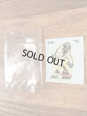 Monte'社製のライクブーの50年代ビンテージ水張りステッカー