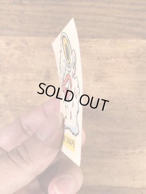 Impko社製のザシェイプの50年代ビンテージ水張りステッカー