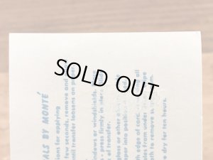 Monte社製のWM.Snakespeareの50’sヴィンテージウォータースライドデカール