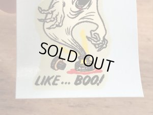 Monte'社製のLike...Boo!の50’sヴィンテージウォータースライドデカール