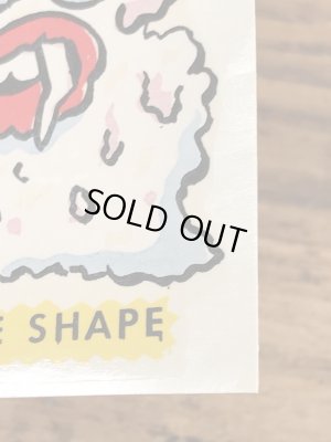 Impko社製のThe Shapeの50’sヴィンテージウォータースライドデカール