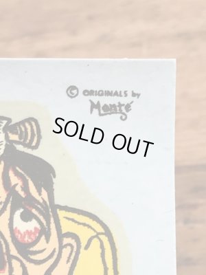 Monte社製のSplitting Headacheの50’sヴィンテージウォータースライドデカール