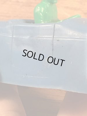 ホットロッドのプラスチック製の50〜60年代ビンテージトイ