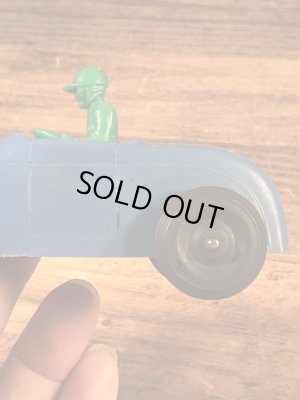 ホットロッドのプラスチック製の50〜60年代ビンテージトイ