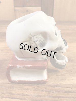 スカルオンブックの顎揺れの50’sヴィンテージマッチホルダー